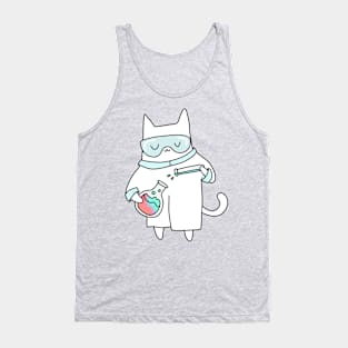 Chemist Cat Tank Top